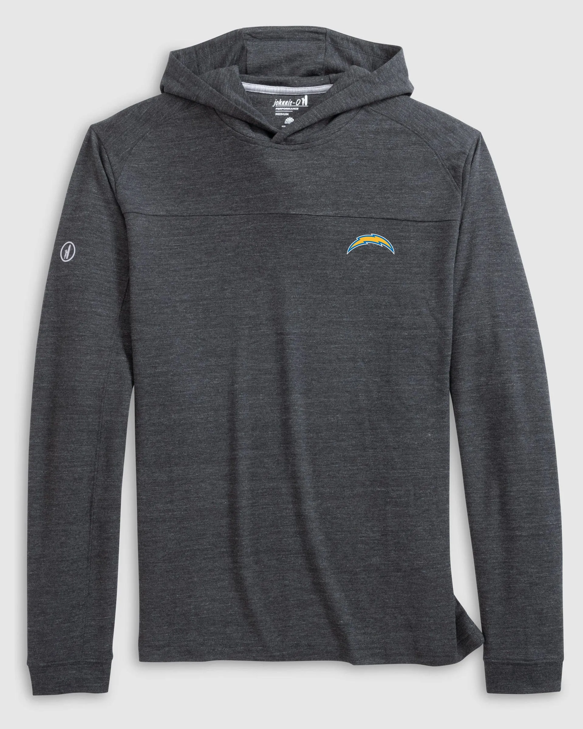 Los Angeles Chargers Remmy Midweight Performance Hoodie sold by Johnnie-O product image thumbnail 2