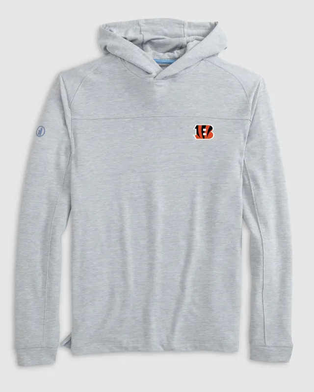 Cincinnati Bengals Remmy Lightweight Performance Hoodie sold by Johnnie-O