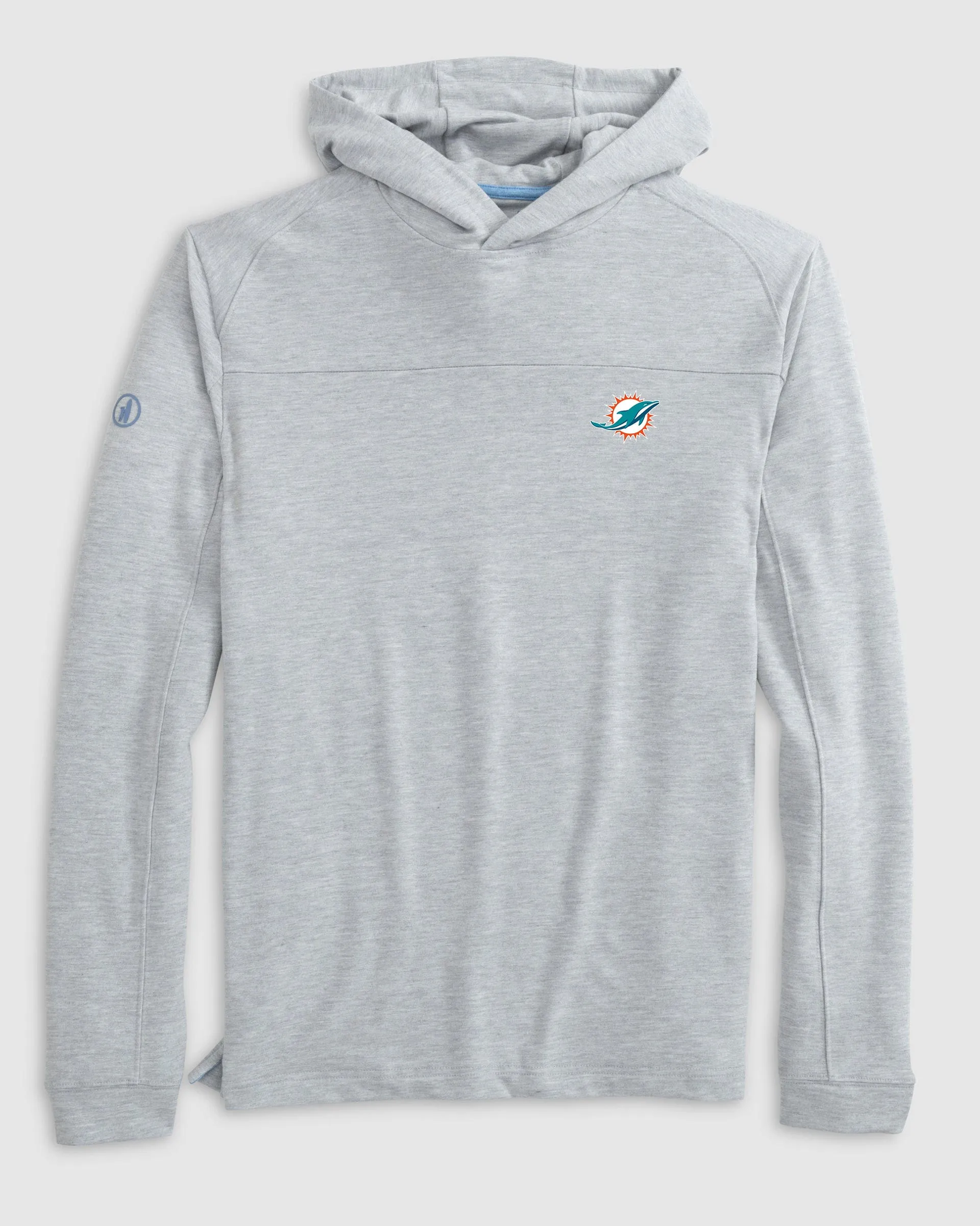 Miami Dolphins Remmy Lightweight Performance Hoodie sold by Johnnie-O