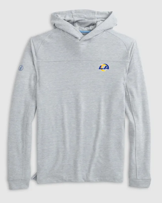Los Angeles Rams Remmy Lightweight Performance Hoodie sold by Johnnie-O