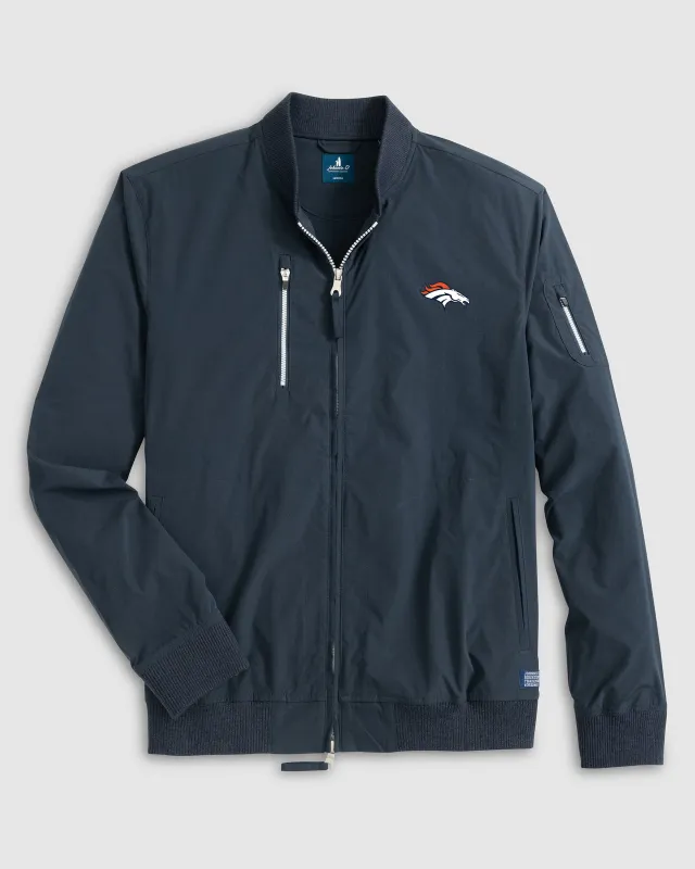 Denver Broncos Corsair Bomber Jacket made by Johnnie-O