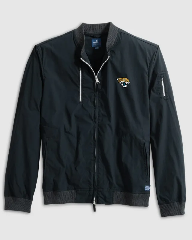 Jacksonville Jaguars Corsair Bomber Jacket sold by Johnnie-O