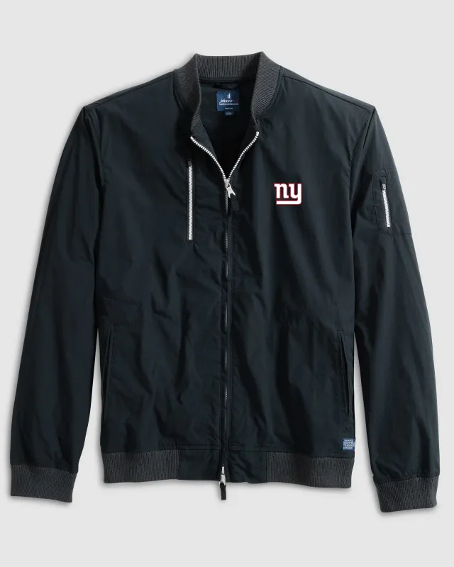 New York Giants Corsair Bomber Jacket sold by Johnnie-O
