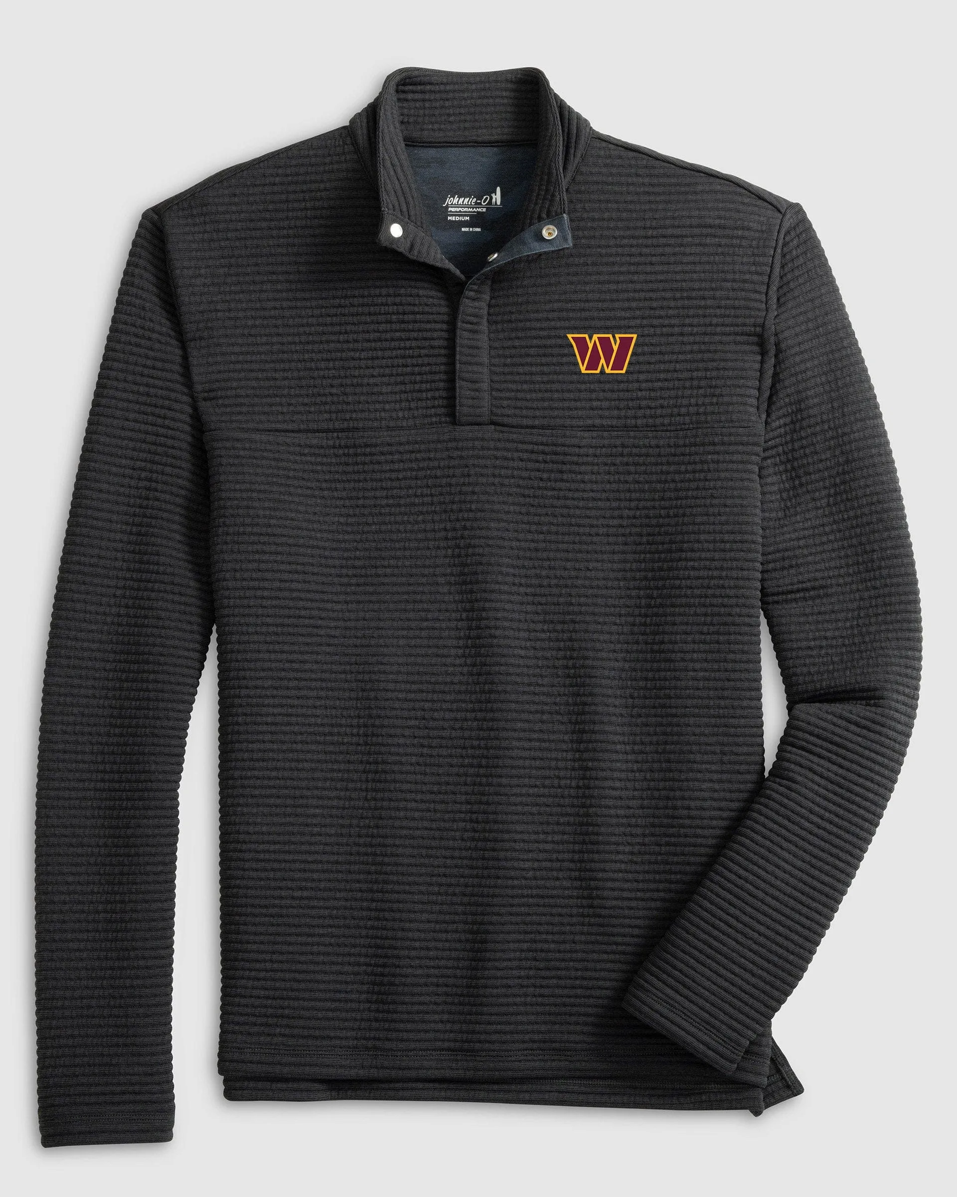 Washington Commanders Benjy Snap 1/4 Zip Pullover sold by Johnnie-O