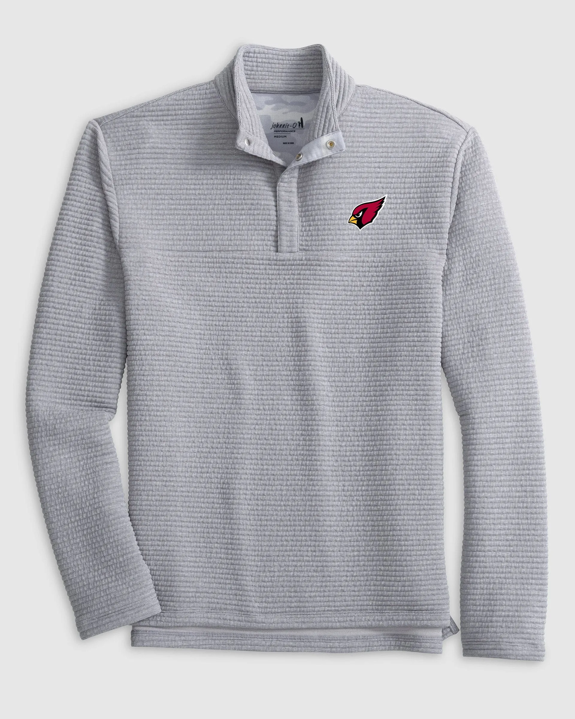 Arizona Cardinals Benjy Snap 1/4 Zip Pullover sold by Johnnie-O product image thumbnail 2