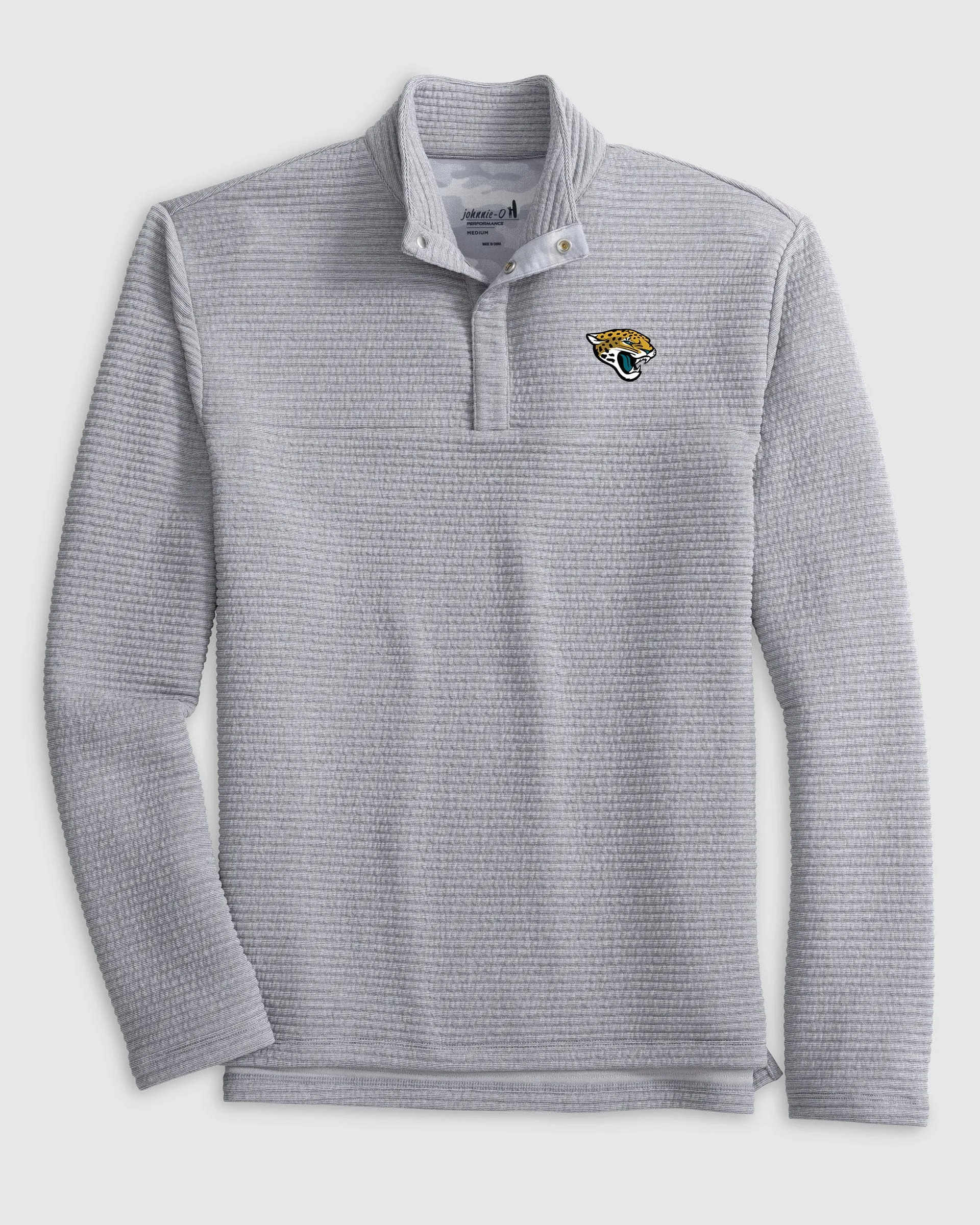 Jacksonville Jaguars Benjy Snap 1/4 Zip Pullover sold by Johnnie-O product image thumbnail 2