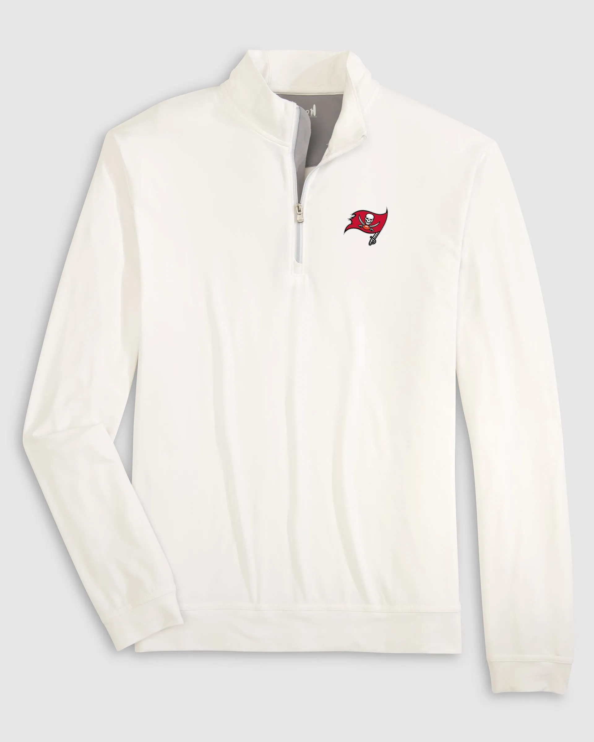 Tampa Bay Buccaneers Motion Performance 1/4 Zip Pullover sold by Johnnie-O