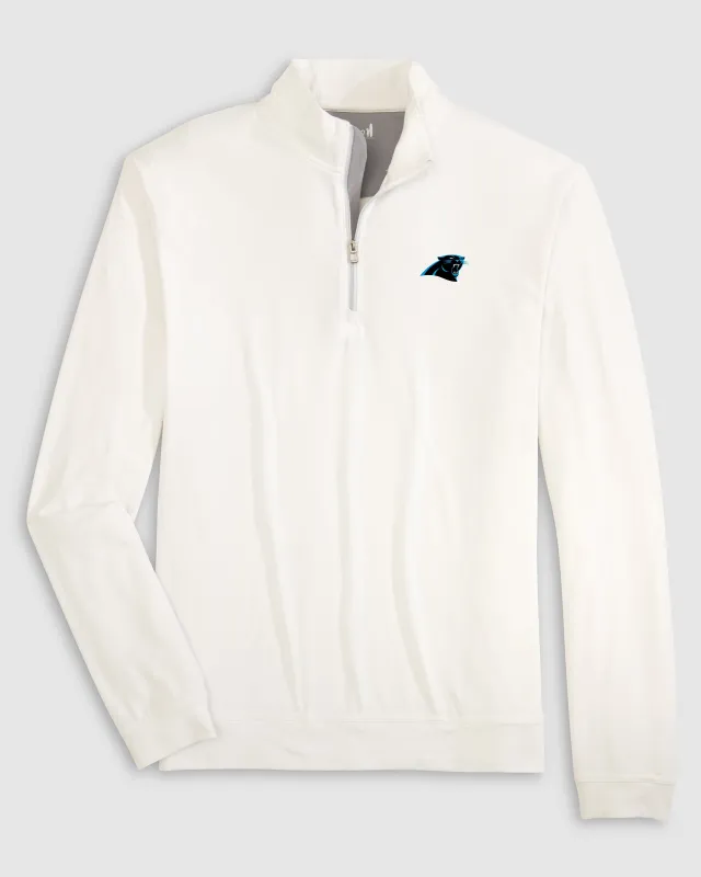Carolina Panthers Motion Performance 1/4 Zip Pullover sold by Johnnie-O