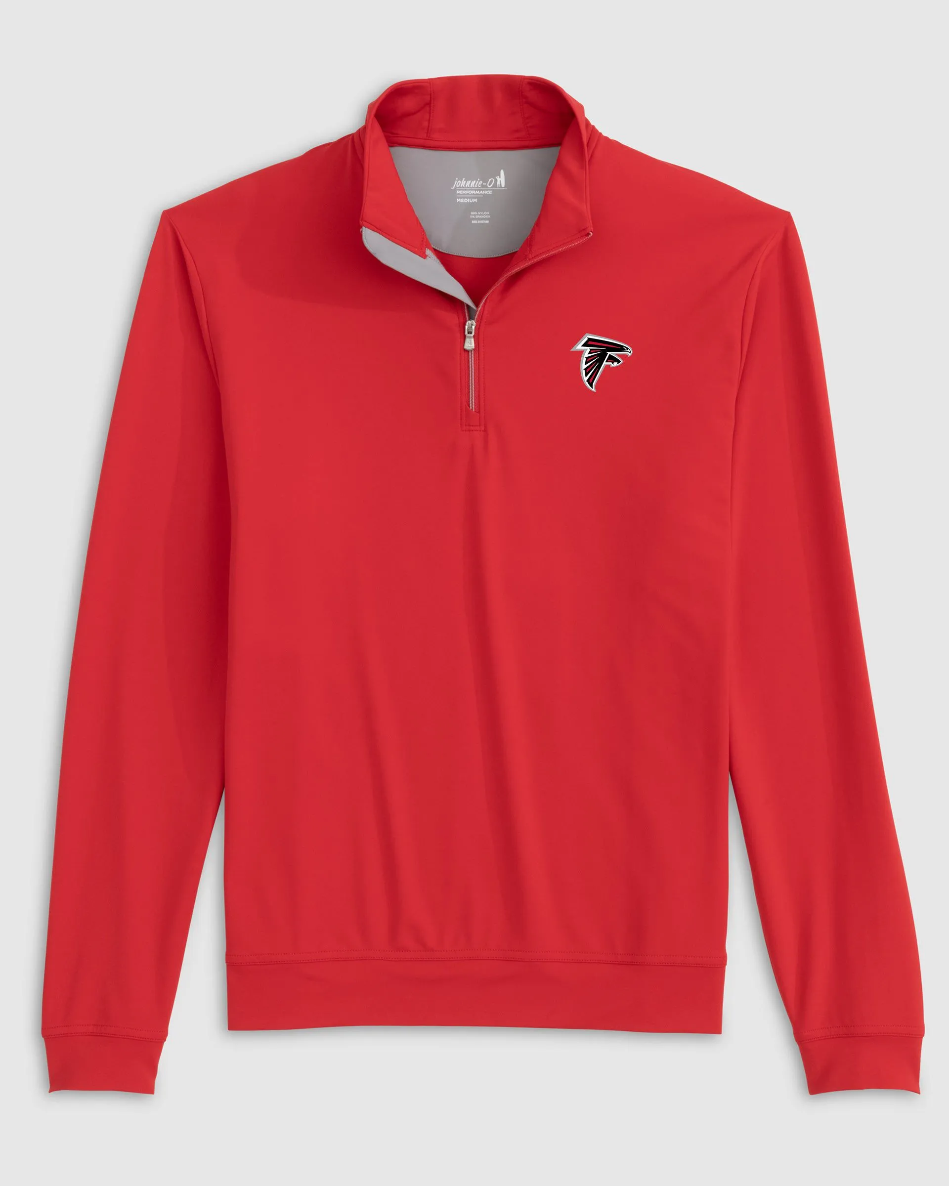 Atlanta Falcons Motion Performance 1/4 Zip Pullover sold by Johnnie-O product image thumbnail 4