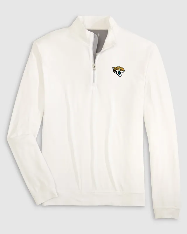 Jacksonville Jaguars Motion Performance 1/4 Zip Pullover sold by Johnnie-O