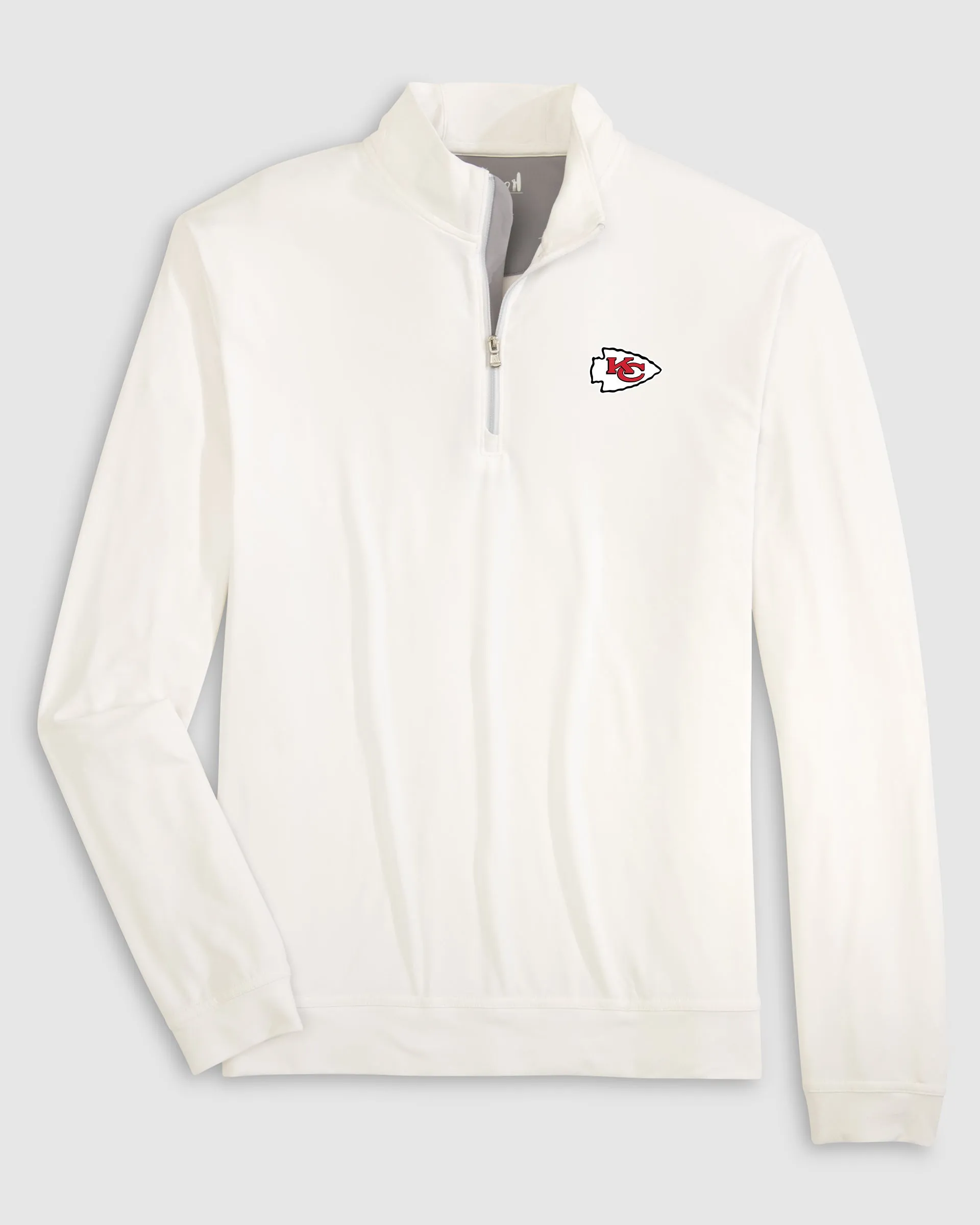 Kansas City Chiefs Motion Performance 1/4 Zip Pullover sold by Johnnie-O
