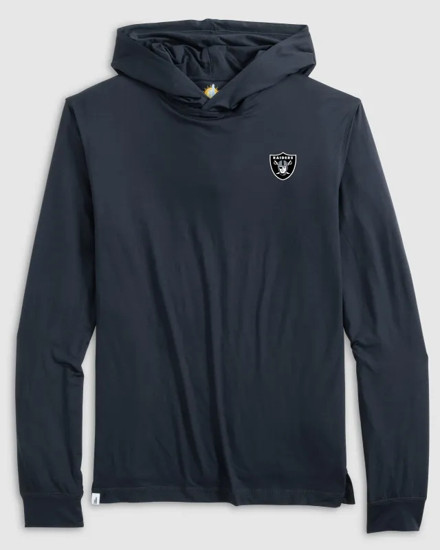 Las Vegas Raiders Talon Featherweight Performance Hoodie sold by Johnnie-O