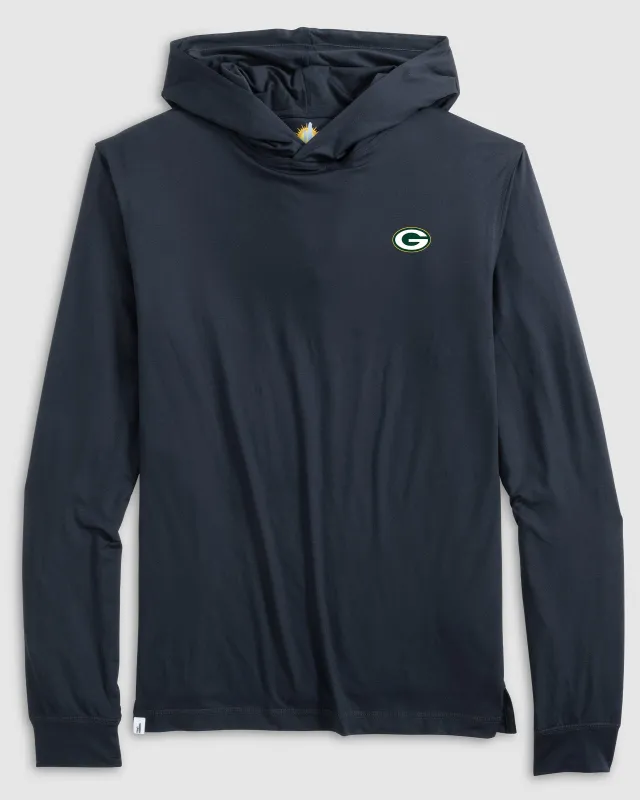 Green Bay Packers Talon Featherweight Performance Hoodie sold by Johnnie-O