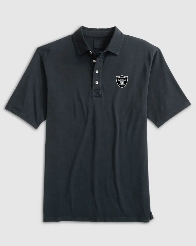 Las Vegas Raiders Coastal Wash Original Polo sold by Johnnie-O