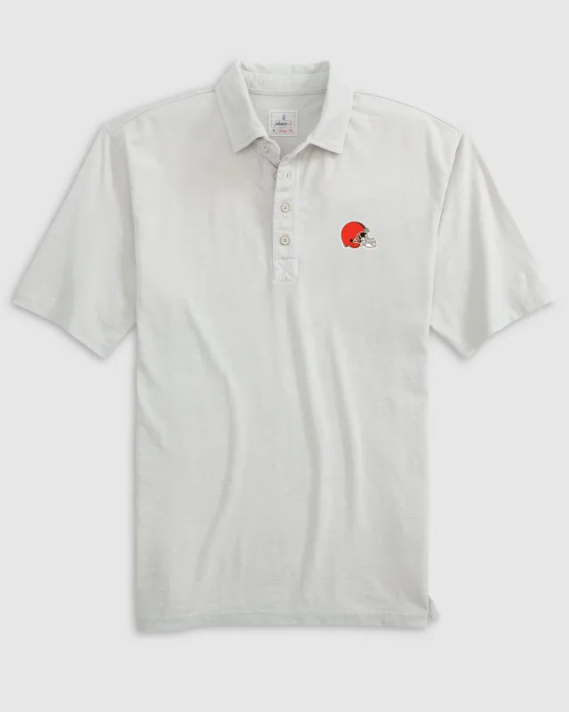 Cleveland Browns Coastal Wash Original Polo sold by Johnnie-O