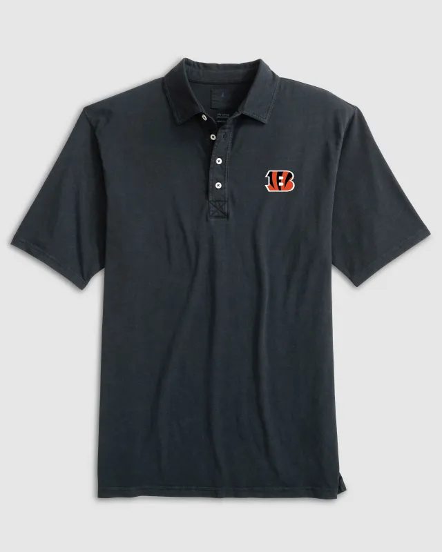 Cincinnati Bengals Coastal Wash Original Polo sold by Johnnie-O