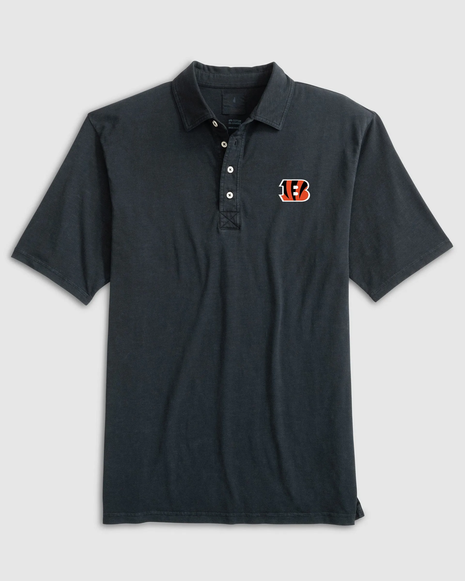 Cincinnati Bengals Coastal Wash Original Polo sold by Johnnie-O