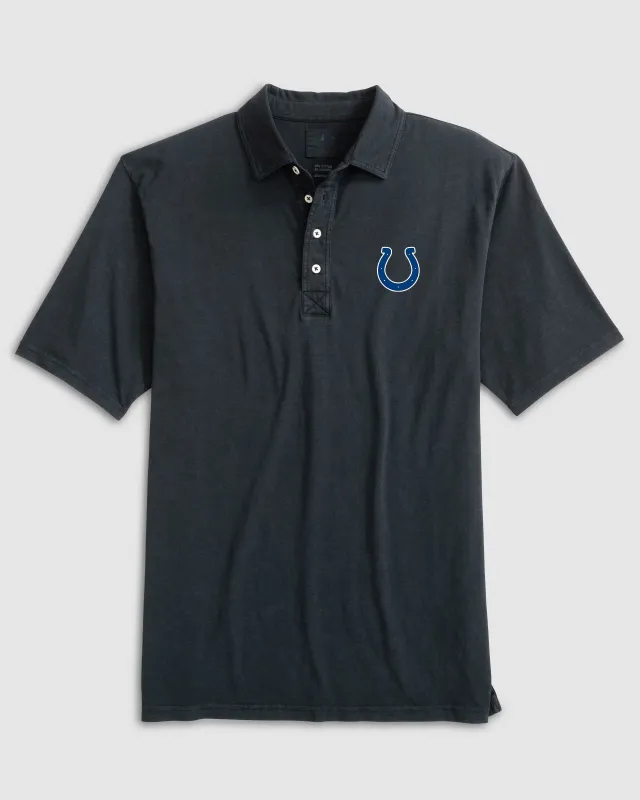 Indianapolis Colts Coastal Wash Original Polo sold by Johnnie-O