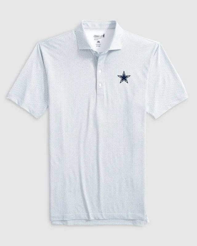 Dallas Cowboys Slade Performance Jersey Polo sold by Johnnie-O