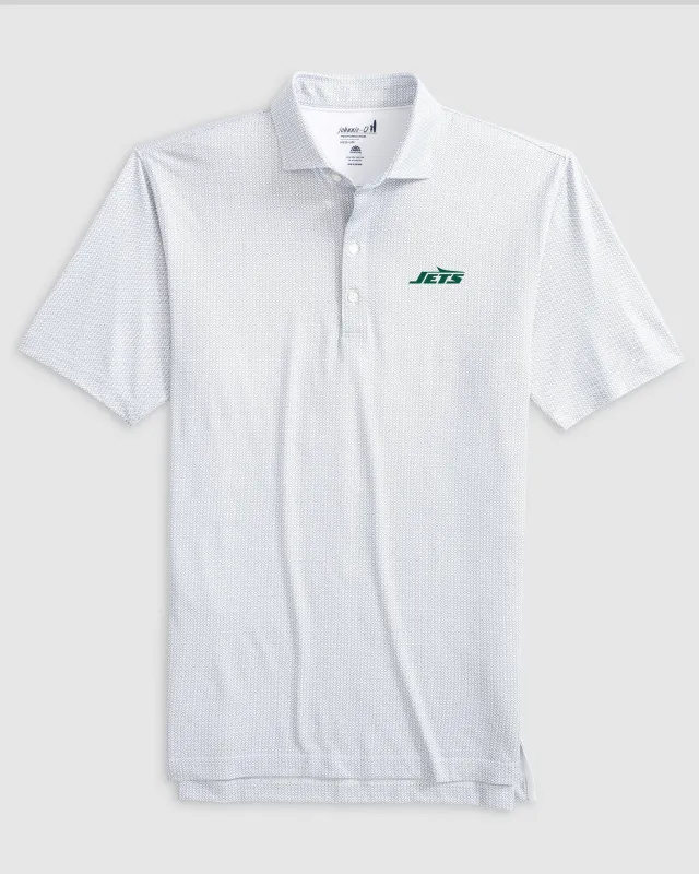 New York Jets Slade Performance Jersey Polo sold by Johnnie-O
