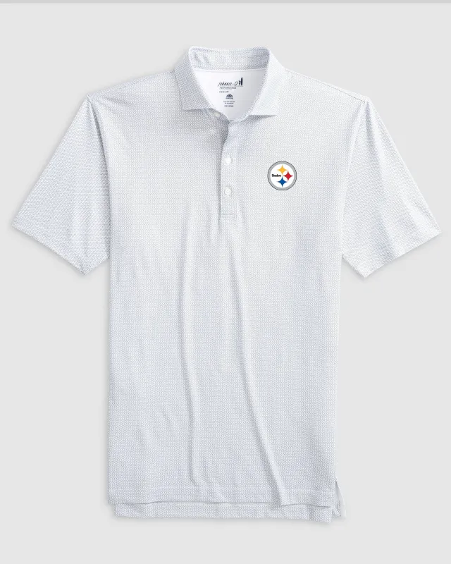 Pittsburgh Steelers Slade Performance Jersey Polo sold by Johnnie-O