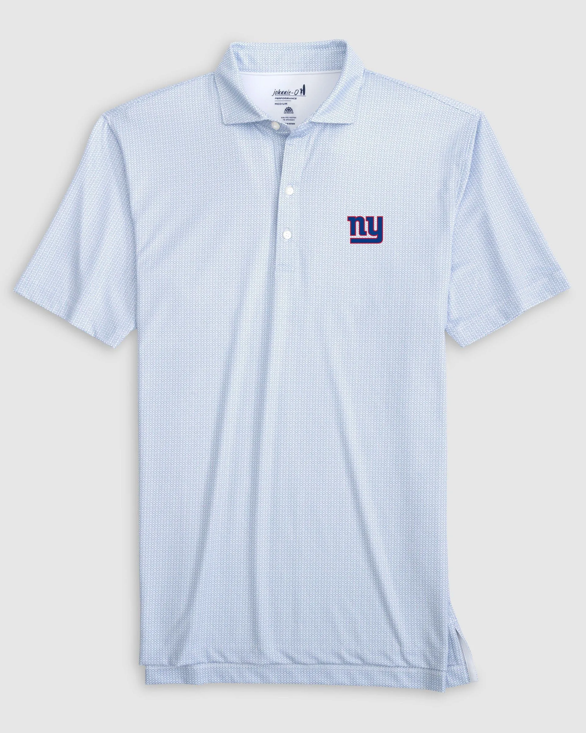 New York Giants Slade Performance Jersey Polo sold by Johnnie-O product image thumbnail 3