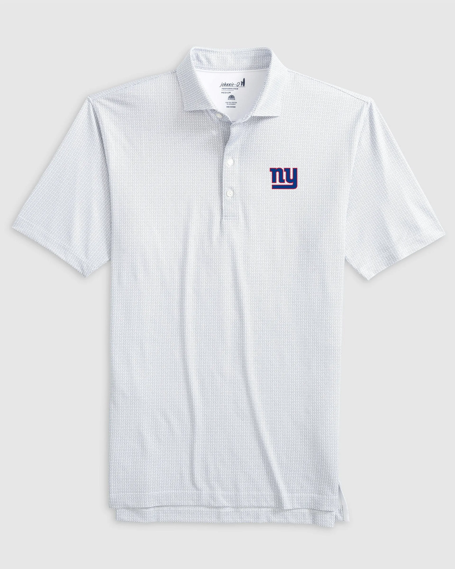 New York Giants Slade Performance Jersey Polo sold by Johnnie-O