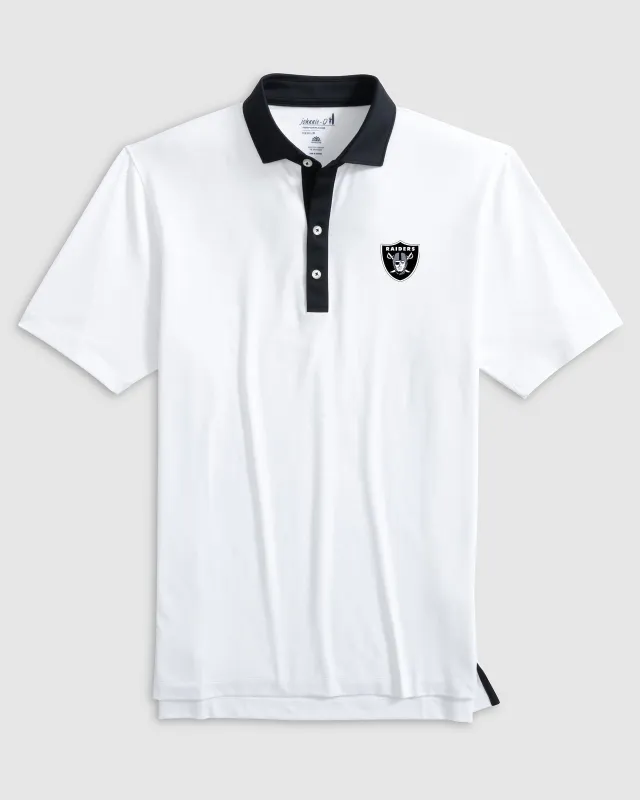 Las Vegas Raiders Ramos Performance Jersey Polo sold by Johnnie-O