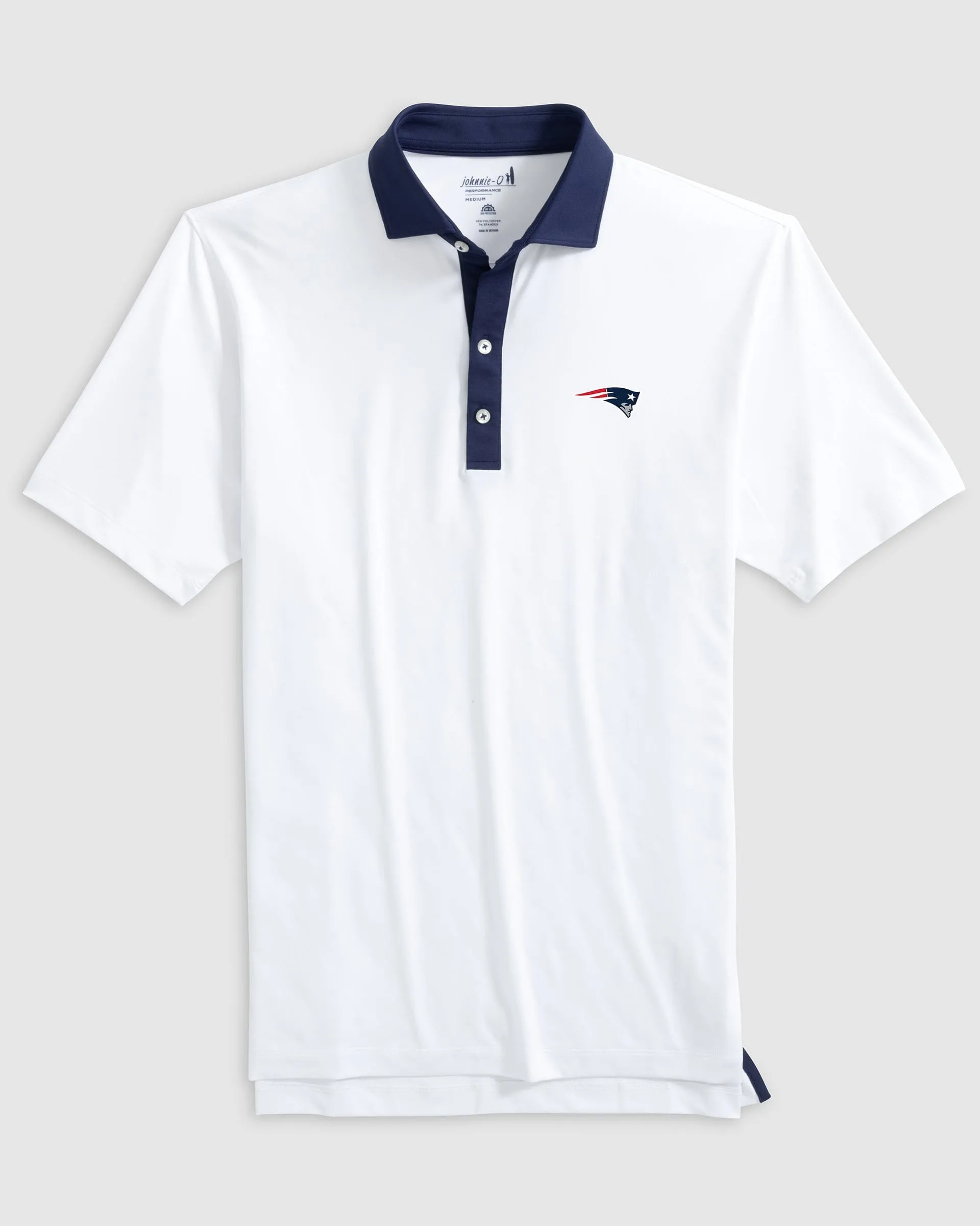 New England Patriots Ramos Performance Jersey Polo sold by Johnnie-O