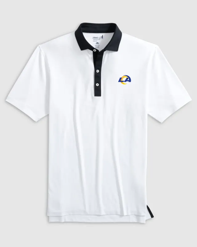 Los Angeles Rams Ramos Performance Jersey Polo sold by Johnnie-O