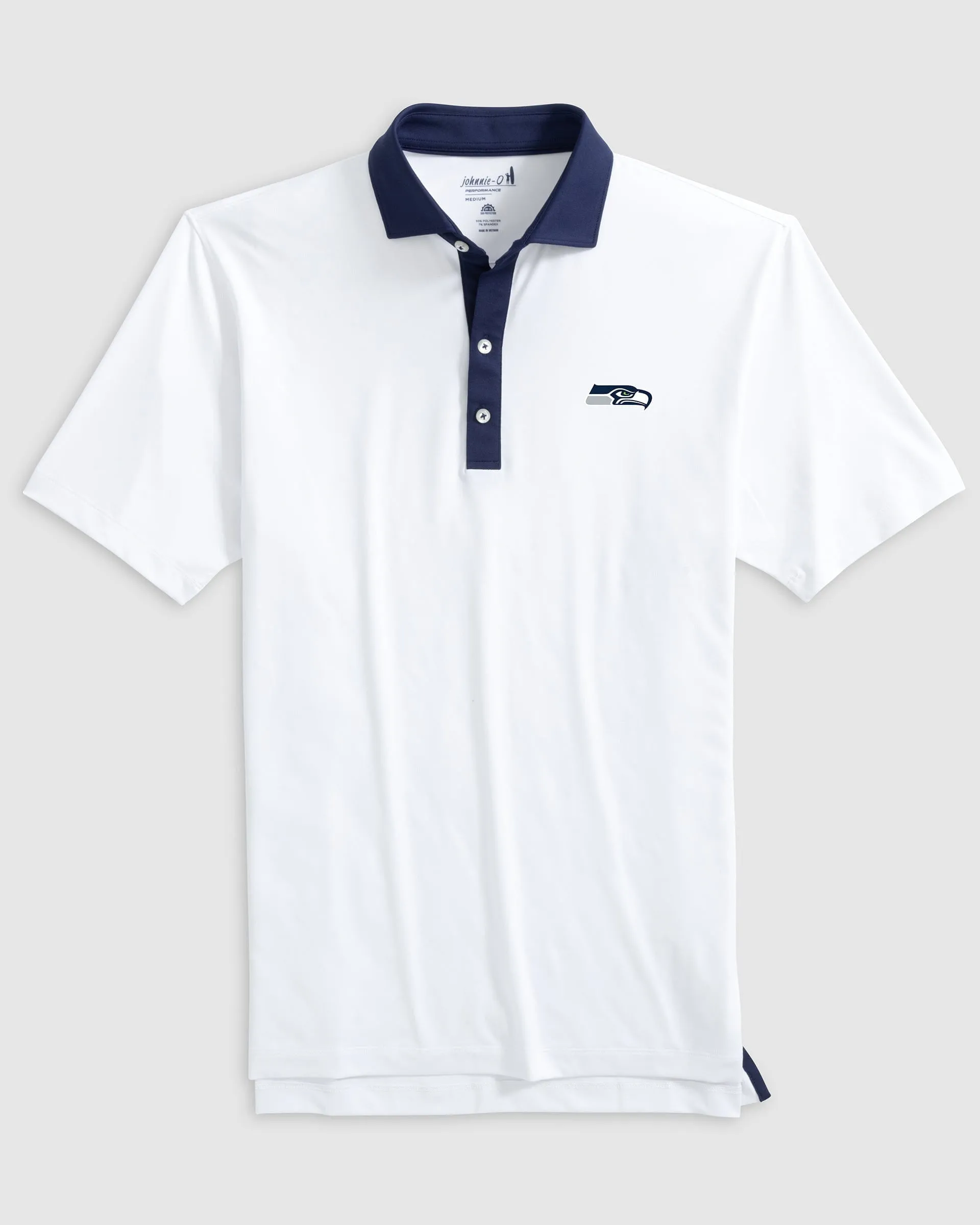 Seattle Seahawks Ramos Performance Jersey Polo sold by Johnnie-O