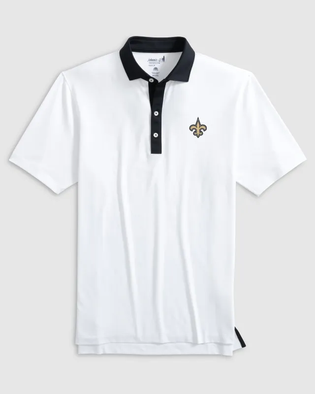 New Orleans Saints Ramos Performance Jersey Polo sold by Johnnie-O