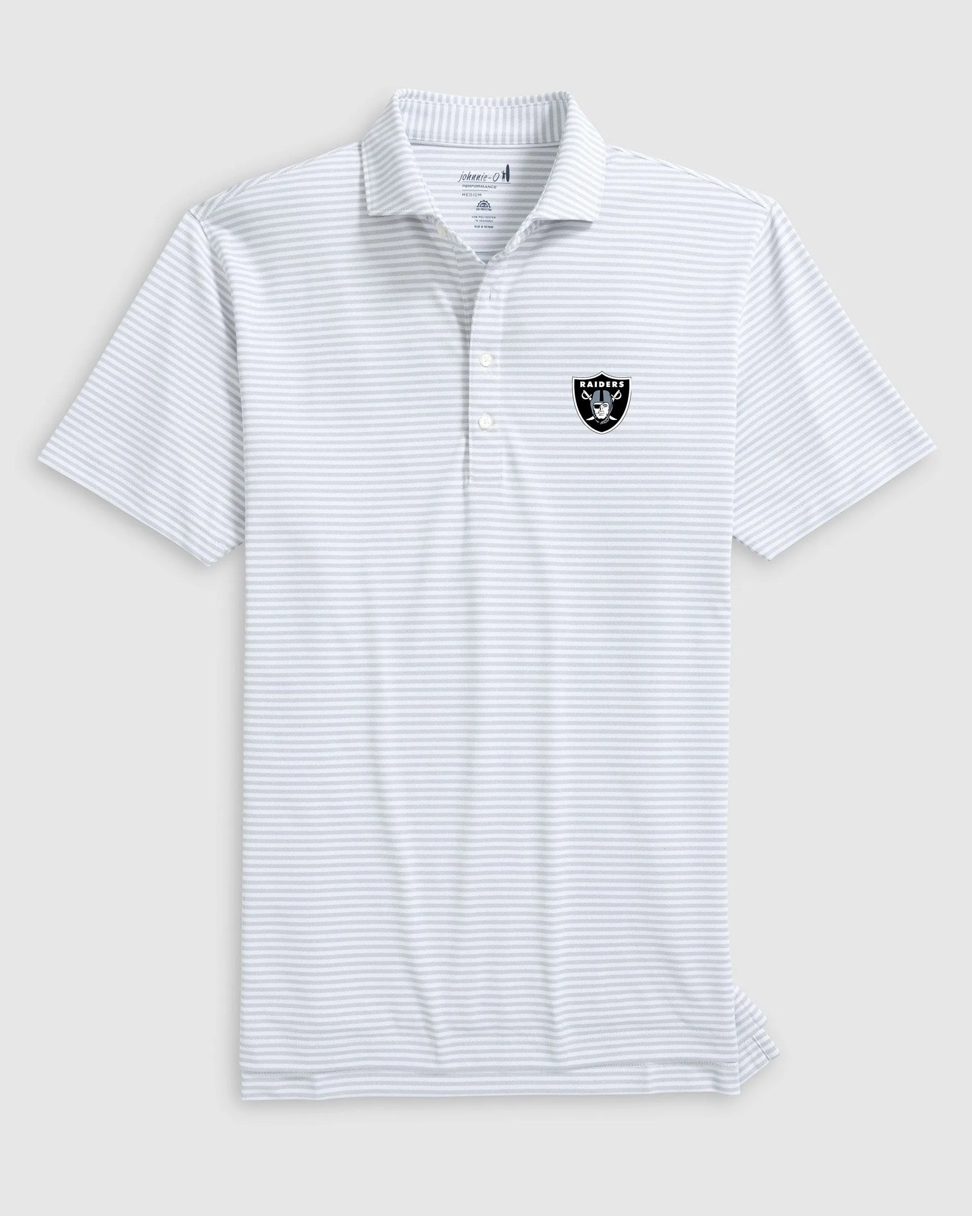 Las Vegas Raiders Stetsons Performance Mesh Polo sold by Johnnie-O product image thumbnail 2