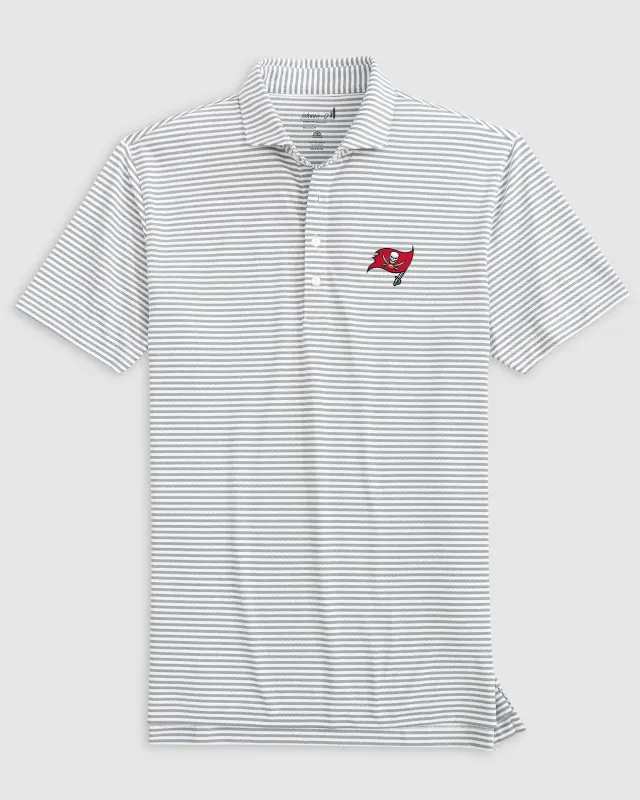 Tampa Bay Buccaneers Stetsons Performance Mesh Polo sold by Johnnie-O