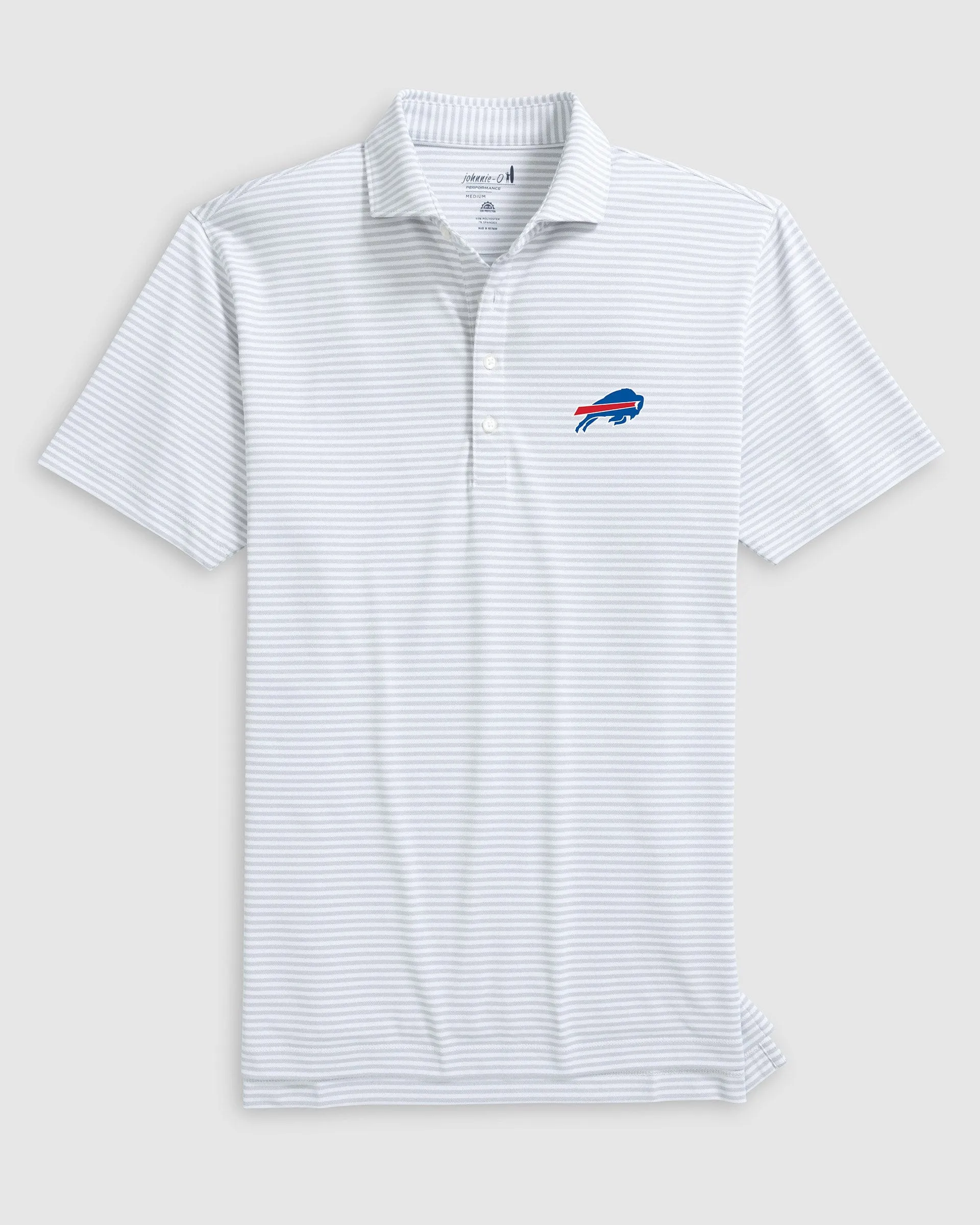 Buffalo Bills Stetsons Performance Mesh Polo sold by Johnnie-O product image thumbnail 4