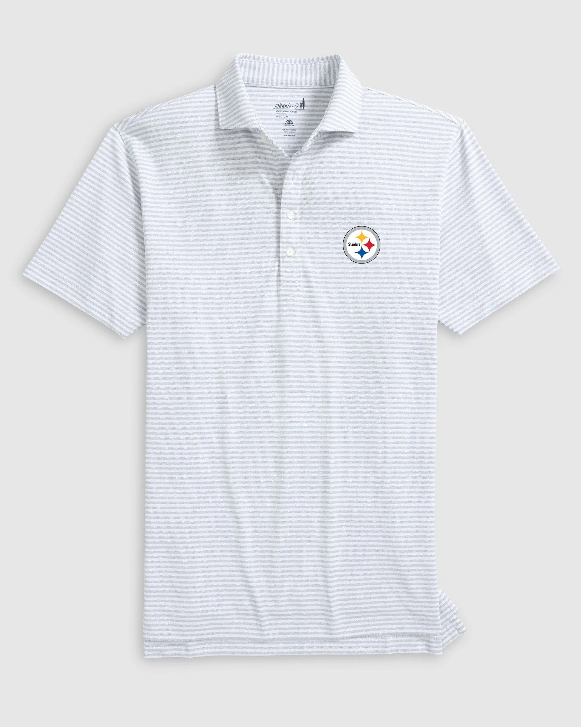Pittsburgh Steelers Stetsons Performance Mesh Polo sold by Johnnie-O product image thumbnail 2