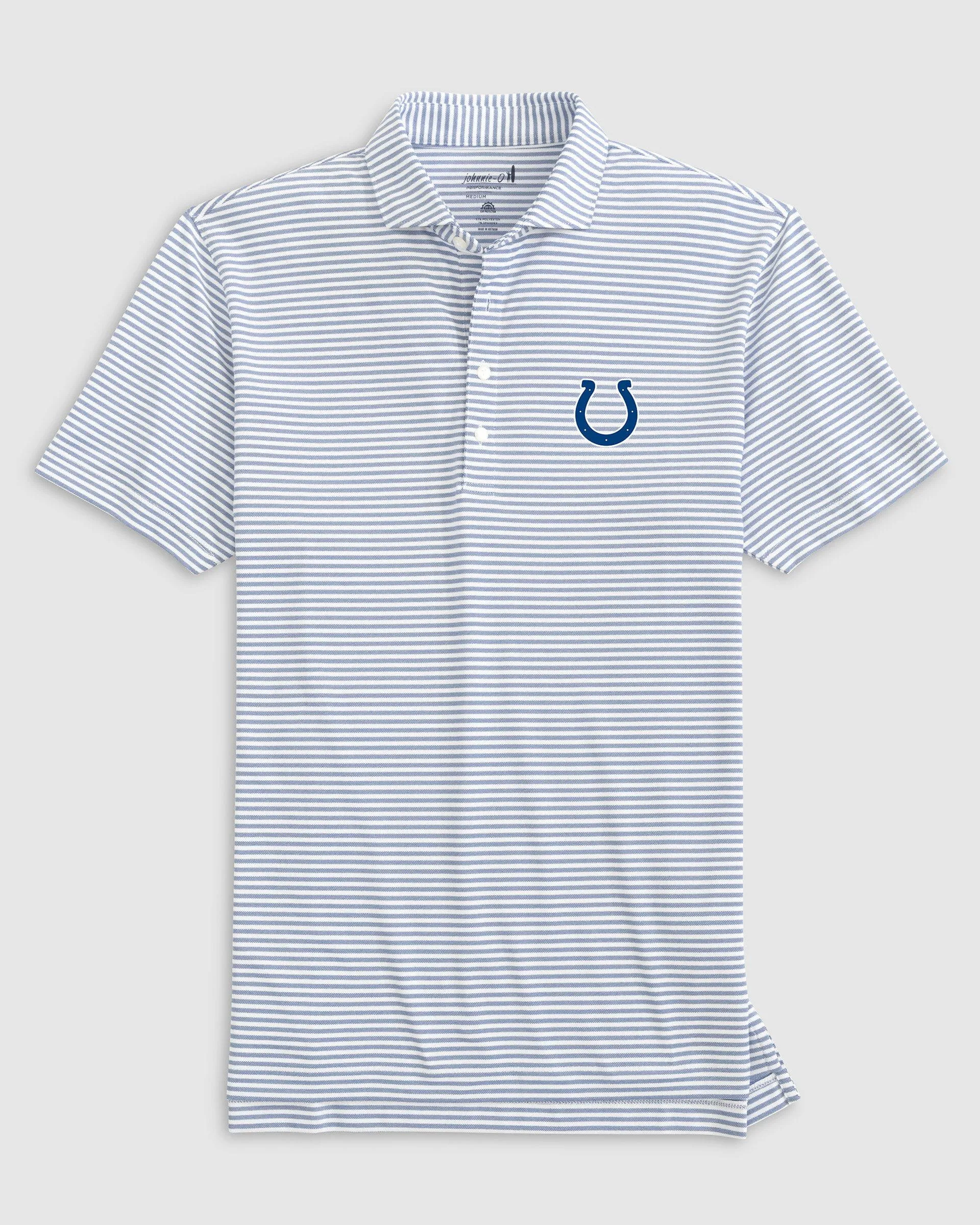 Indianapolis Colts Stetsons Performance Mesh Polo sold by Johnnie-O product image thumbnail 2