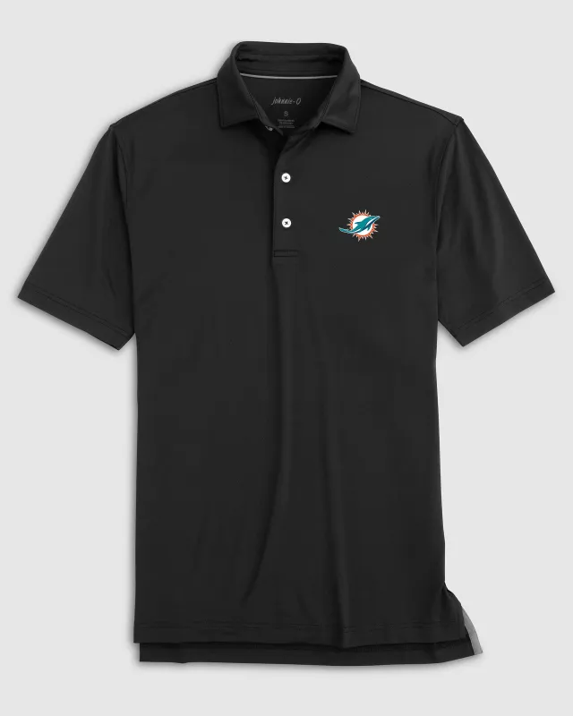 Miami Dolphins Birdie Performance Jersey Polo sold by Johnnie-O