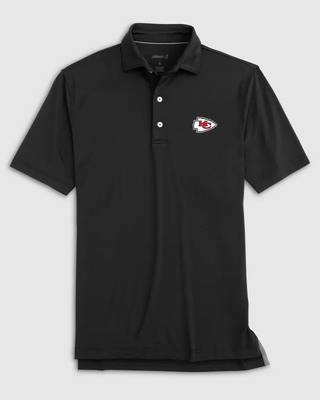 Kansas City Chiefs Birdie Performance Jersey Polo sold by Johnnie-O