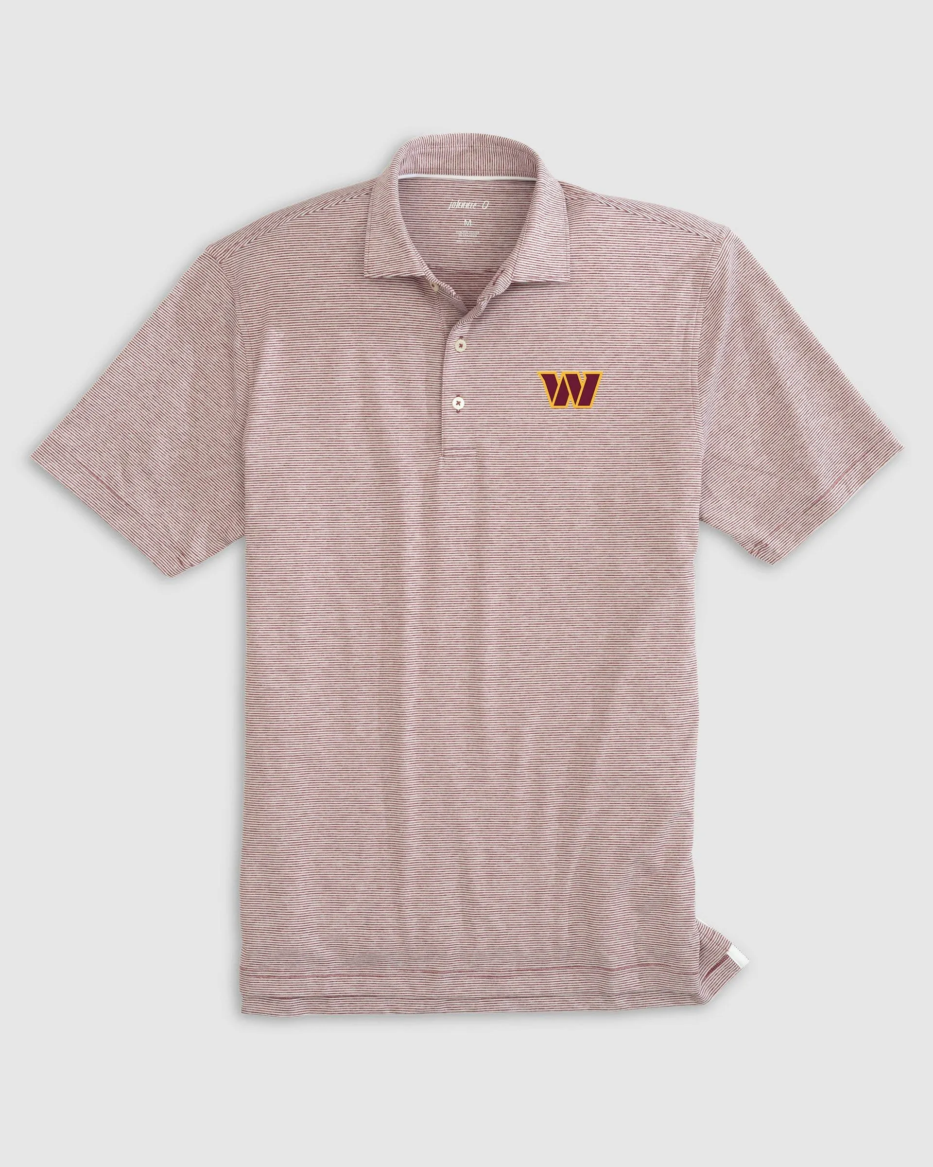 Washington Commanders Lyndonn Striped Performance Jersey Polo sold by Johnnie-O product image thumbnail 3