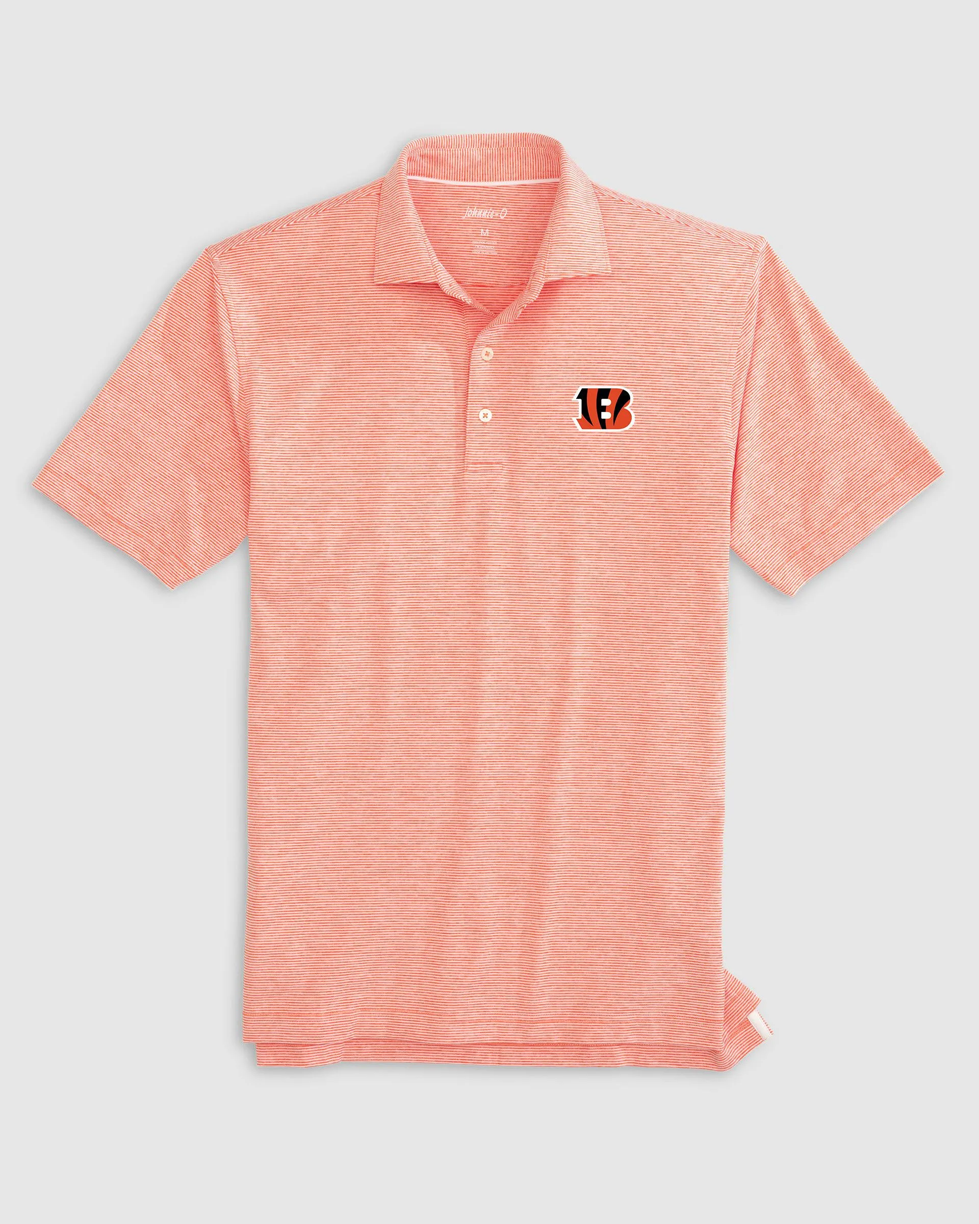 Cincinnati Bengals Lyndonn Striped Performance Jersey Polo sold by Johnnie-O product image thumbnail 3