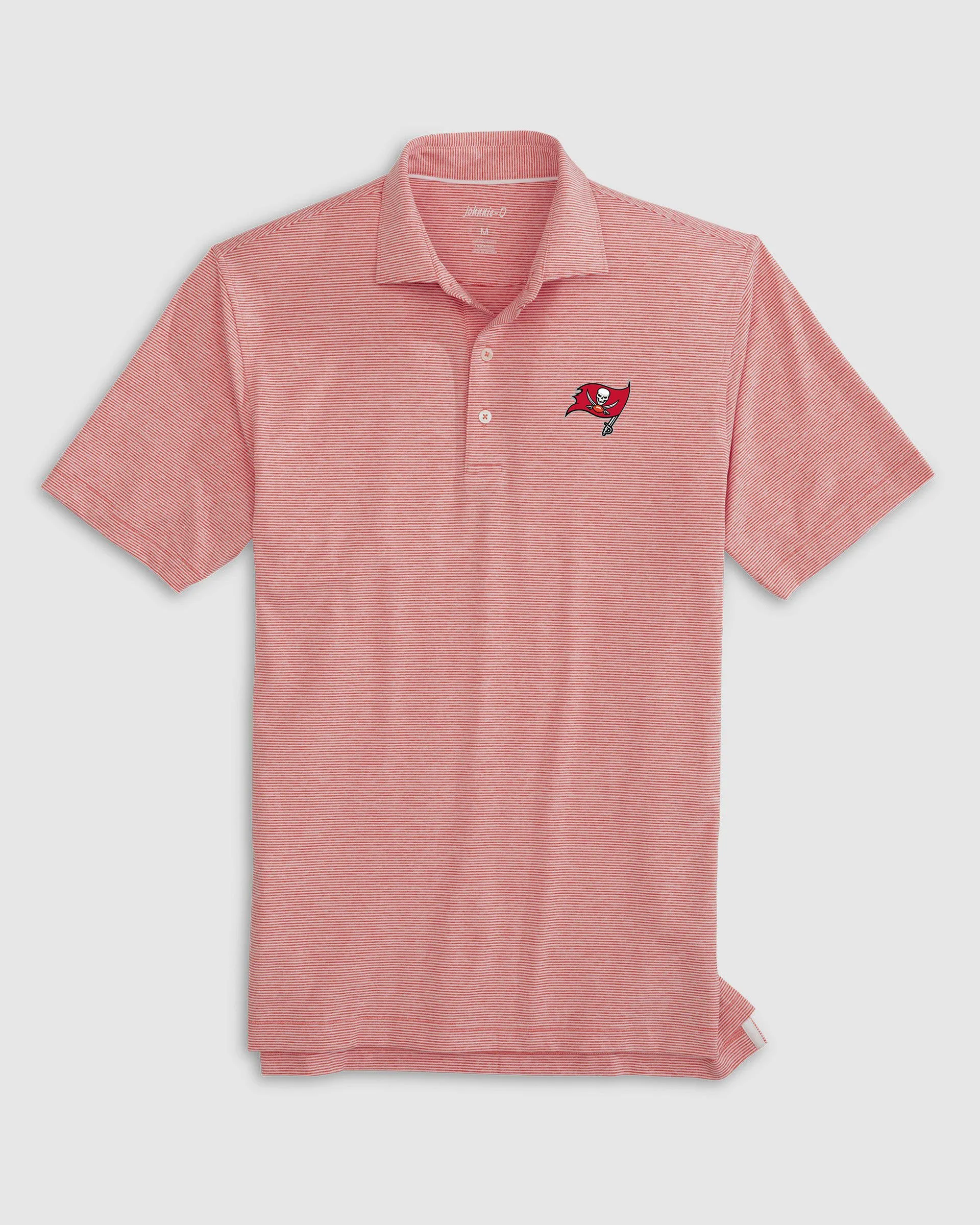 Tampa Bay Buccaneers Lyndonn Striped Performance Jersey Polo sold by Johnnie-O product image thumbnail 3