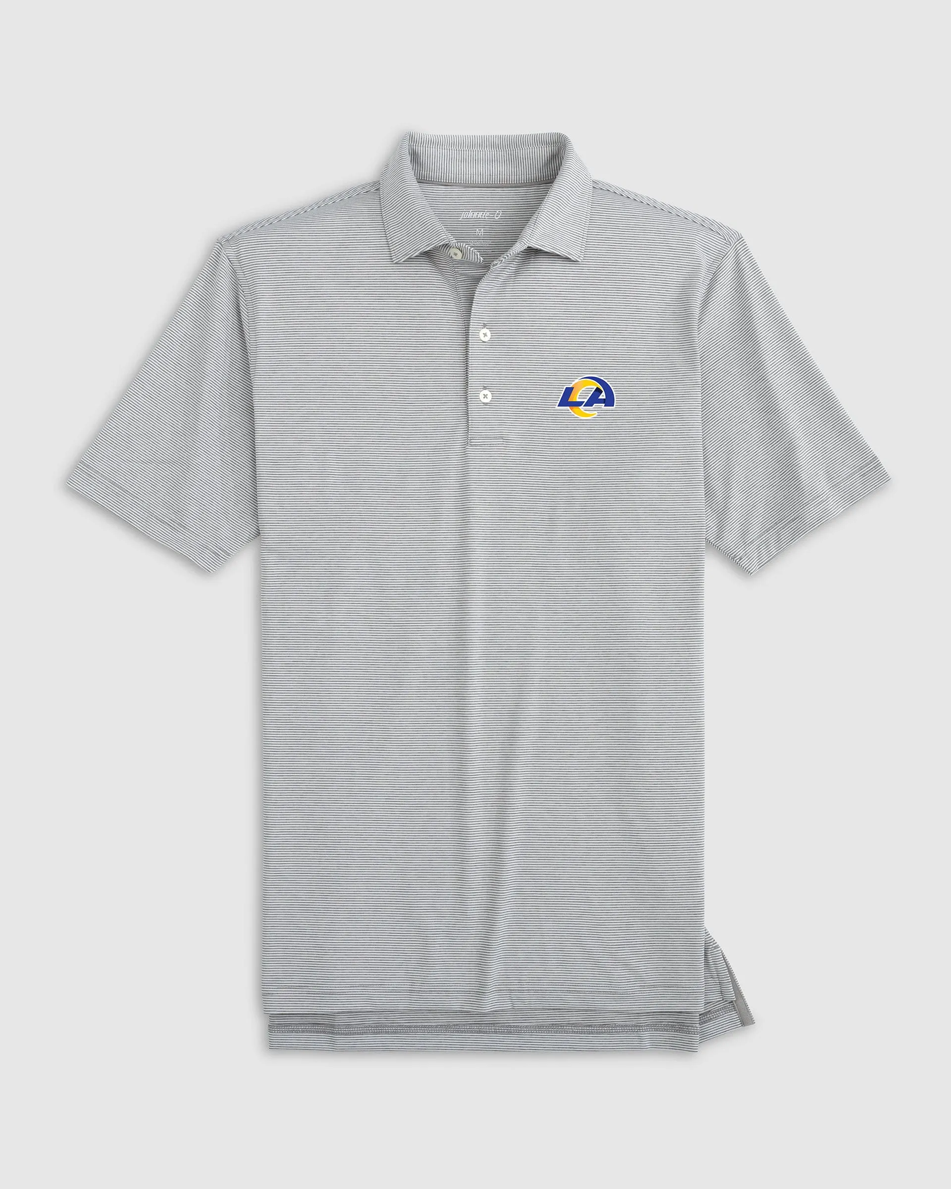 Los Angeles Rams Lyndonn Striped Performance Jersey Polo sold by Johnnie-O product image thumbnail 2