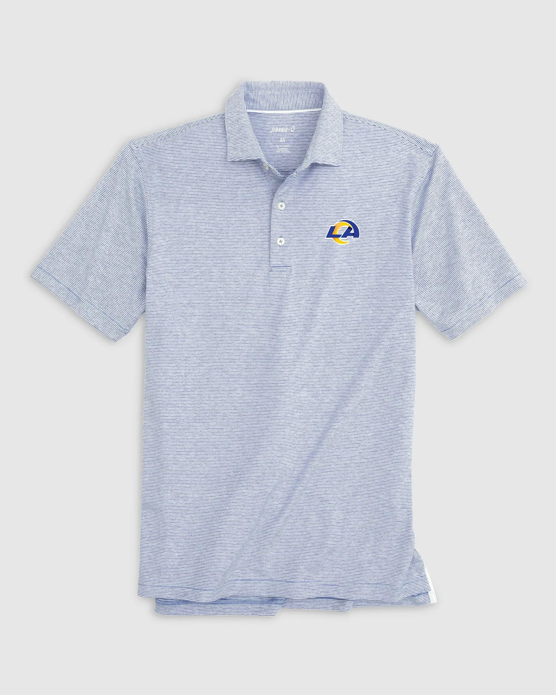 Los Angeles Rams Lyndonn Striped Performance Jersey Polo sold by Johnnie-O product image thumbnail 3