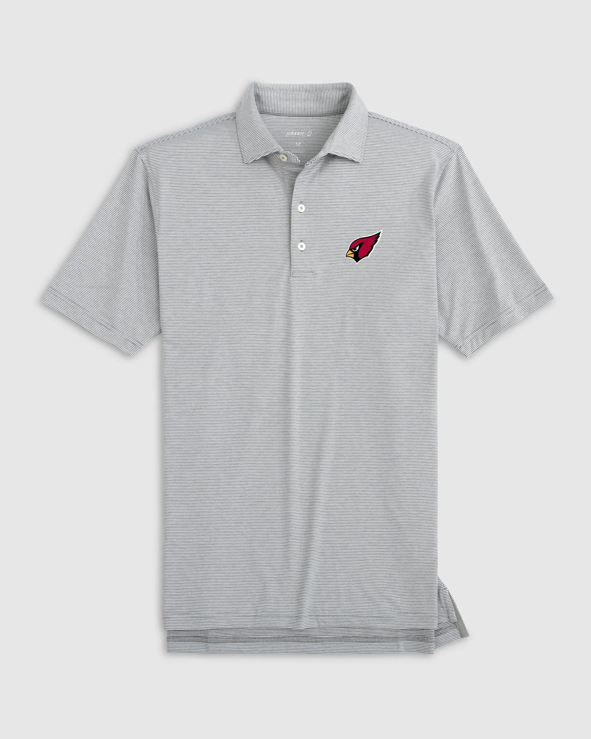 Arizona Cardinals Lyndonn Striped Performance Jersey Polo sold by Johnnie-O product image thumbnail 3