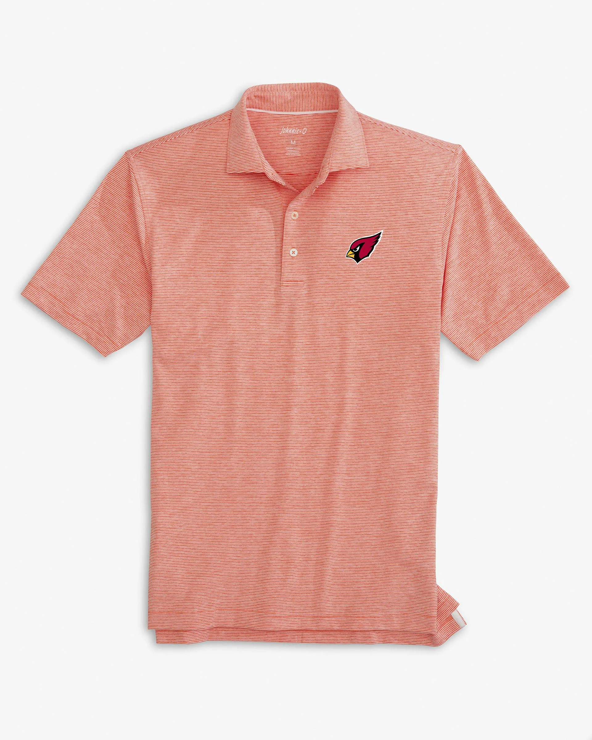 Arizona Cardinals Lyndonn Striped Performance Jersey Polo sold by Johnnie-O product image thumbnail 2
