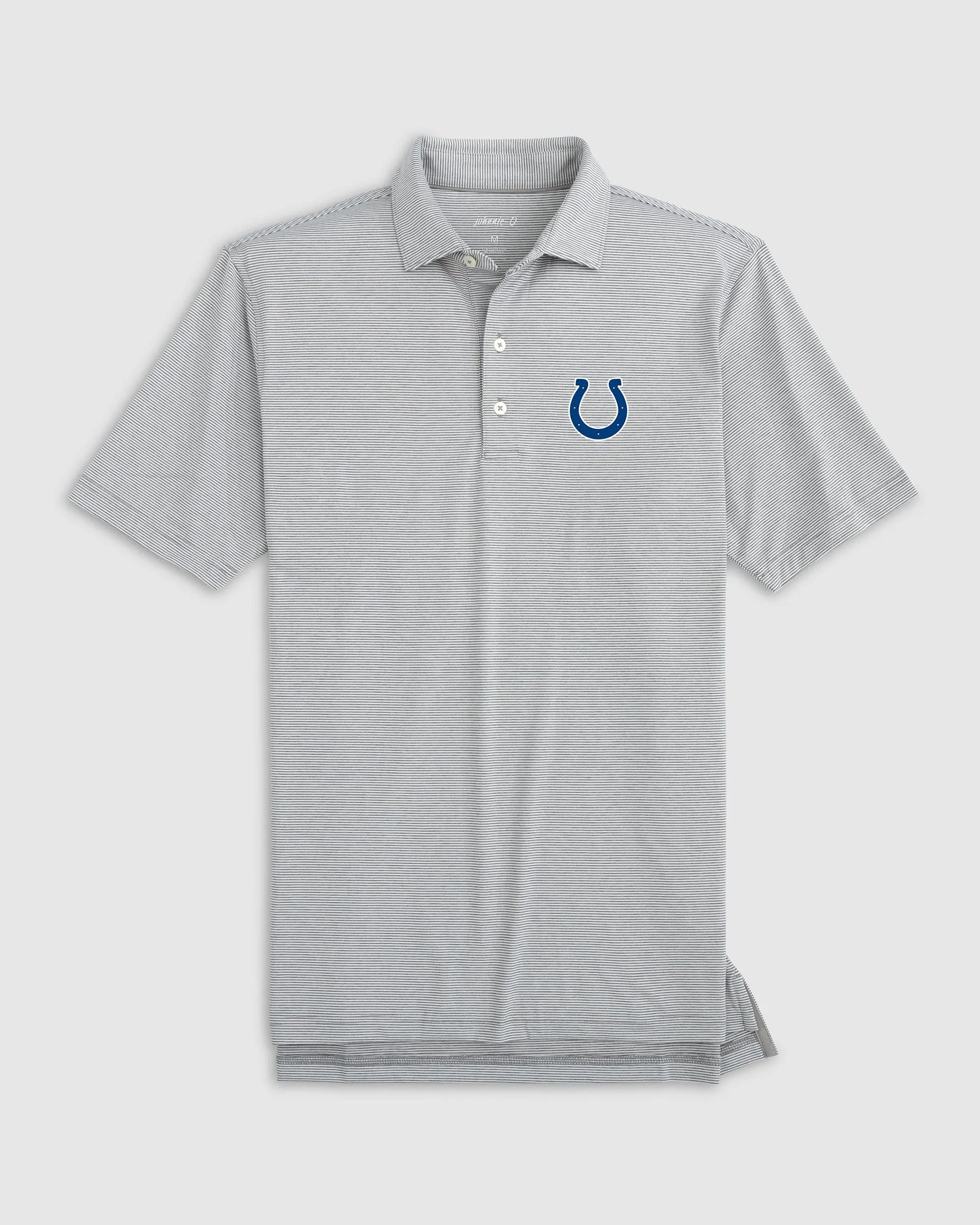 Indianapolis Colts Lyndonn Striped Performance Jersey Polo sold by Johnnie-O product image thumbnail 2