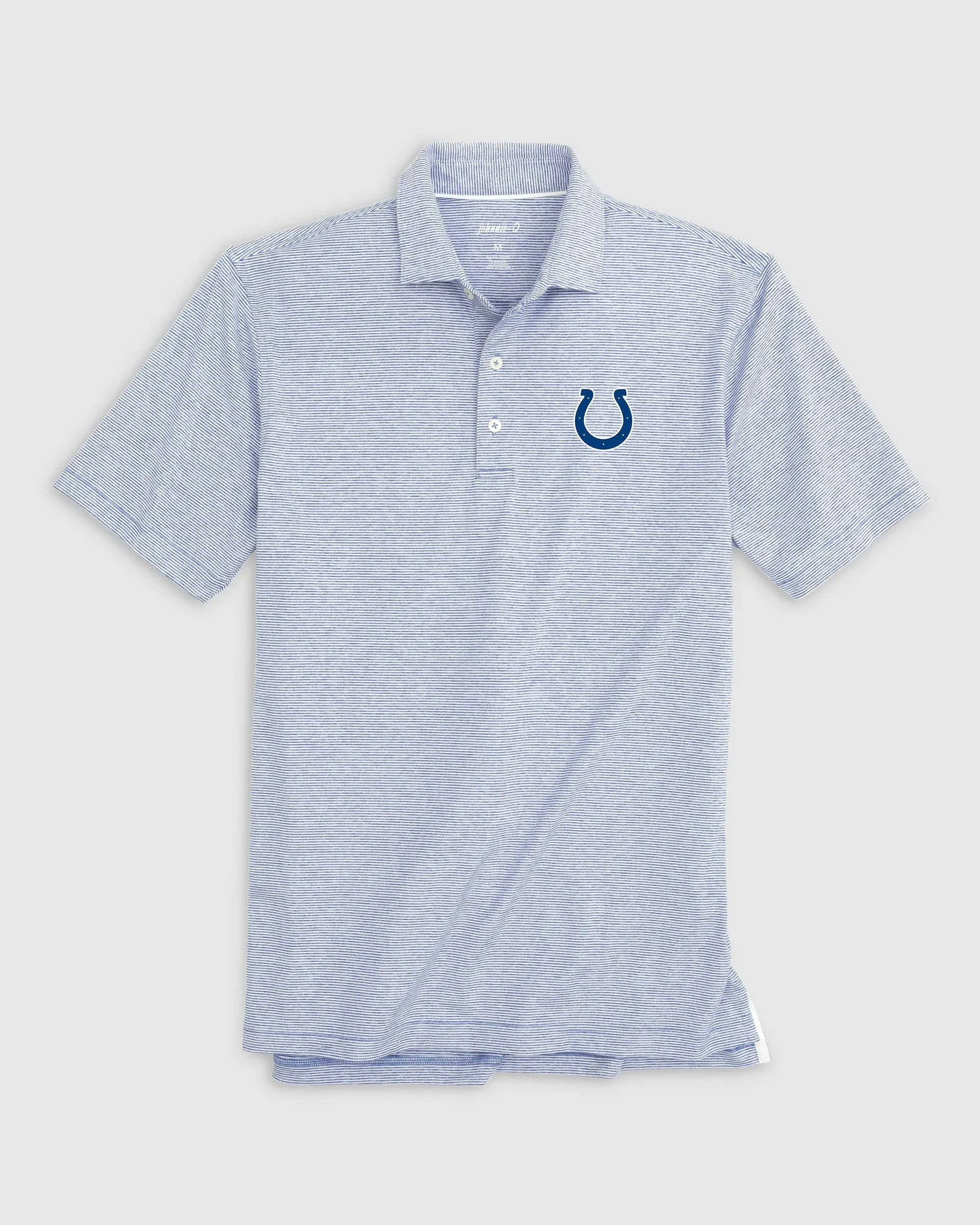 Indianapolis Colts Lyndonn Striped Performance Jersey Polo sold by Johnnie-O product image thumbnail 3