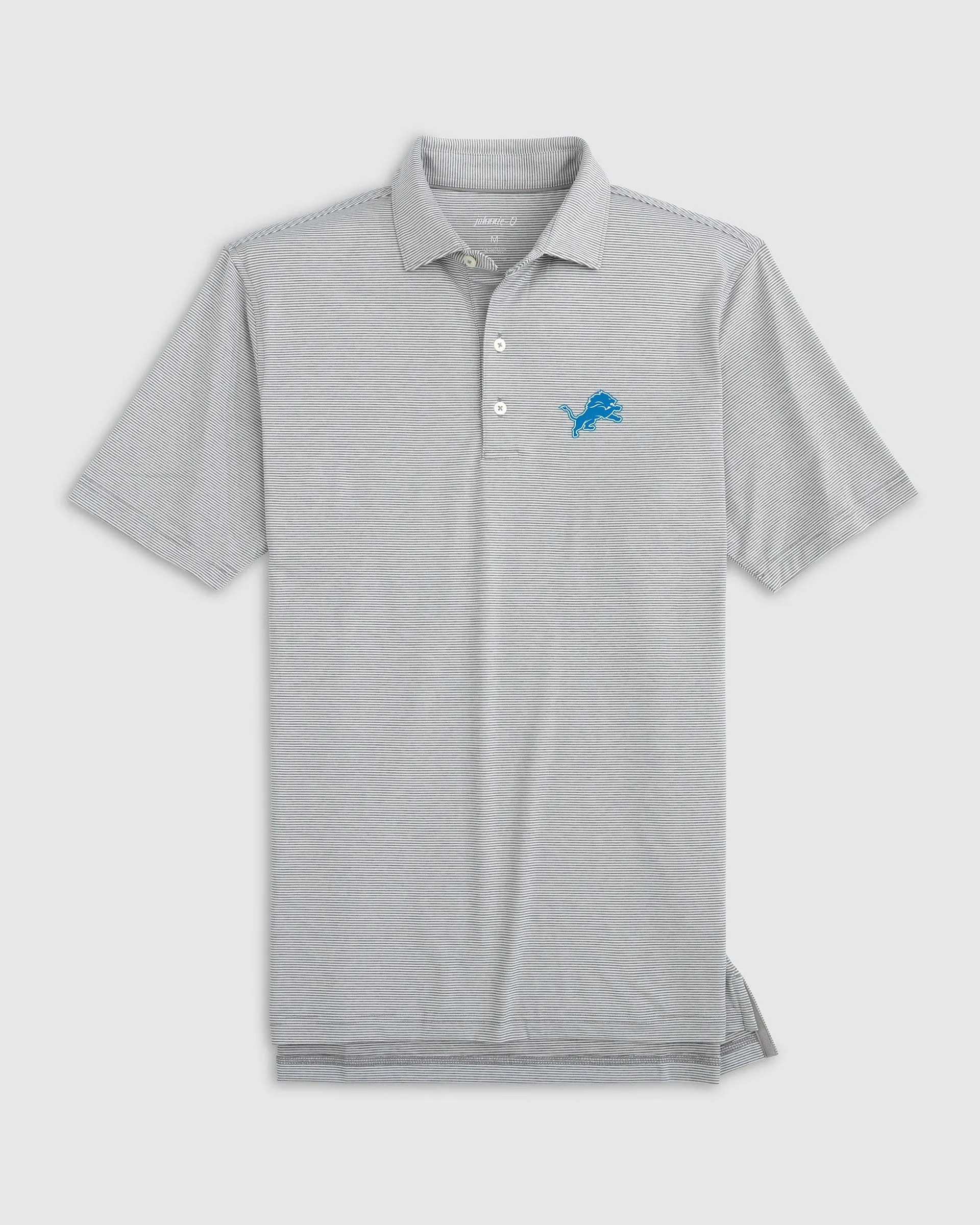 Detroit Lions Lyndonn Striped Performance Jersey Polo sold by Johnnie-O product image thumbnail 2