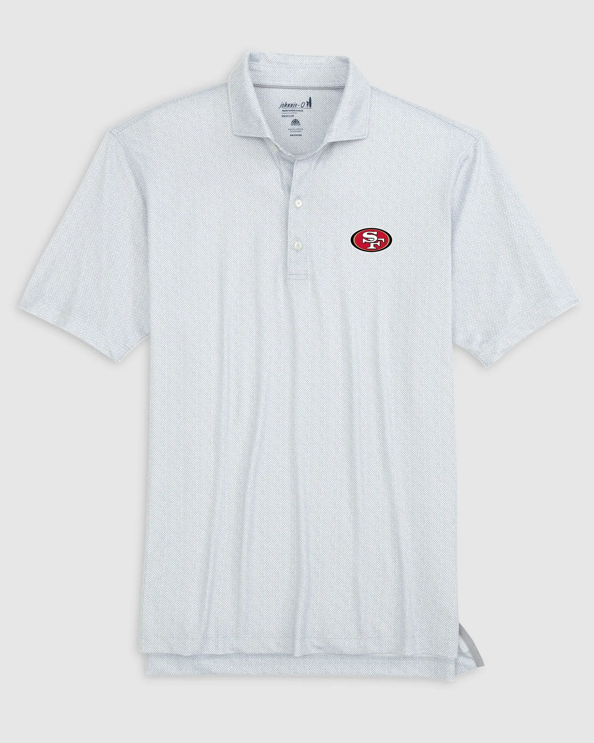 San Francisco 49ers Hinson Performance Jersey Polo sold by Johnnie-O product image thumbnail 3